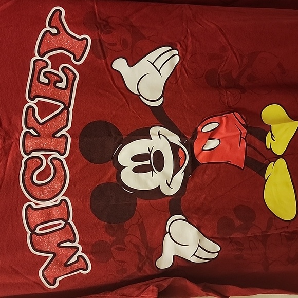 Disney Classic Red Mickey Mouse Tee - Picture 4 of 5